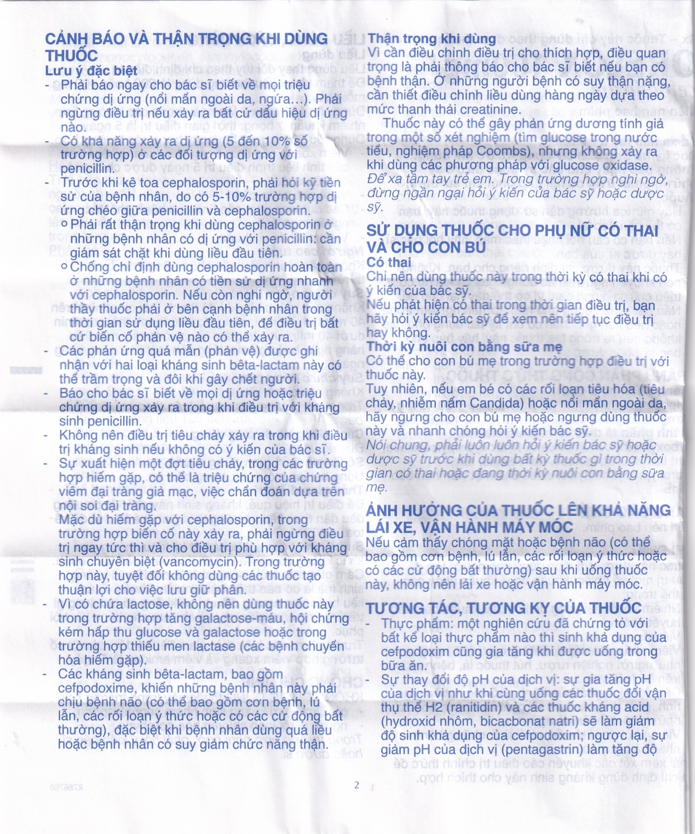 Hình ảnh Thuốc Orelox 100mg Sanofi điều trị các chứng nhiễm khuẩn, viêm họng, viêm xoang cấp (1 vỉ x 10 viên)