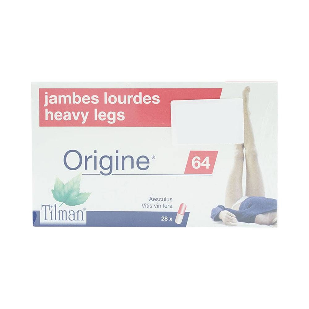 Hình ảnh Viên uống Origine 64 Tilman giảm xơ vữa mạch máu, tăng sức bền thành mạch (2 vỉ x 14 viên)