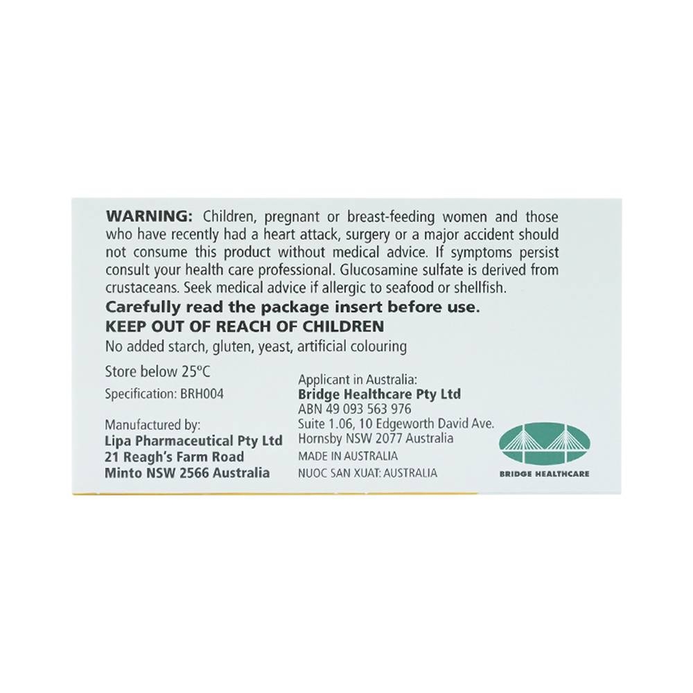 Hình ảnh Thuốc Oztis Bridge Healthcare giảm triệu chứng của viêm khớp gối nhẹ và trung bình (6 vỉ x 10 viên)