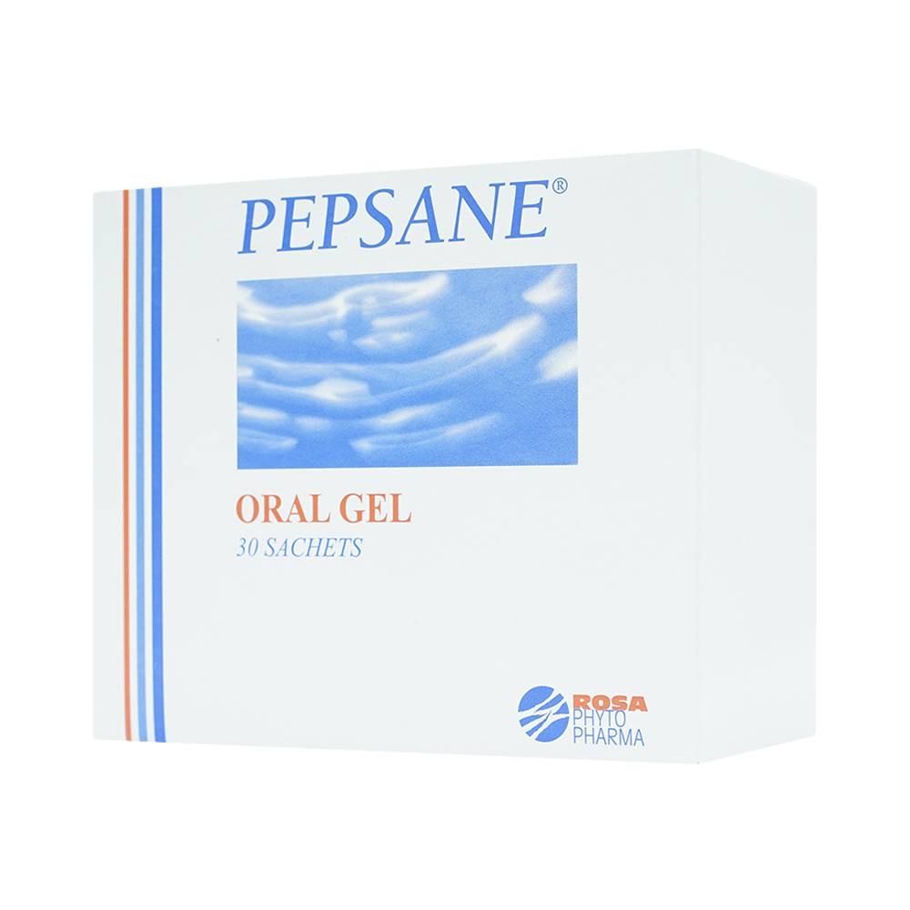 Hình ảnh Gel uống Pepsane Rosa Phyto Pharma điều trị triệu chứng đau dạ dày (30 gói)