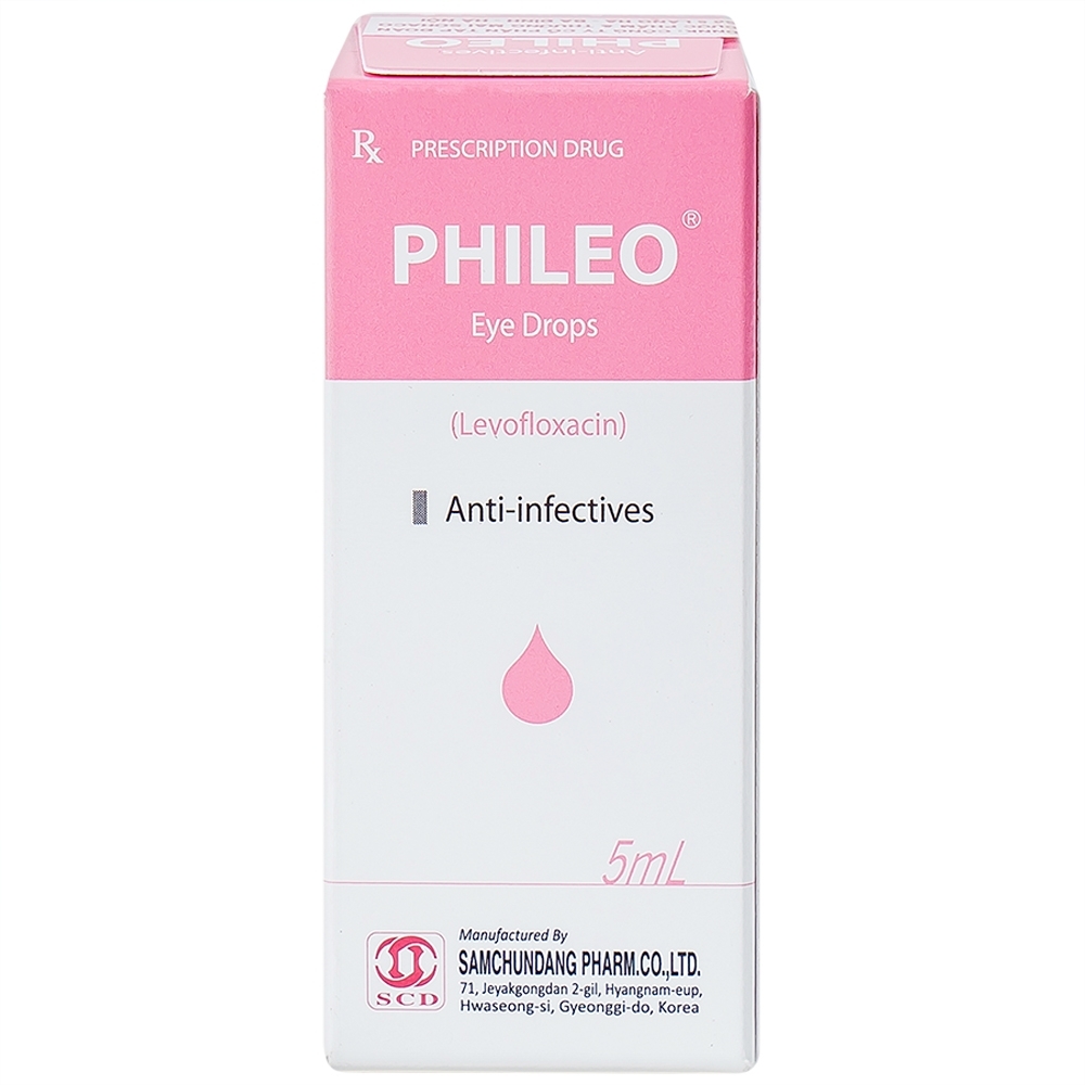 Hình ảnh Thuốc nhỏ mắt Phileo SamChunDang điều trị viêm mí mắt, viêm bờ mi (5ml)