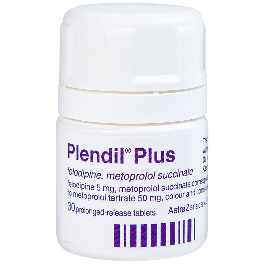 Hình ảnh Viên nén Plendil Plus AstraZeneca điều trị tăng huyết áp (30 viên)