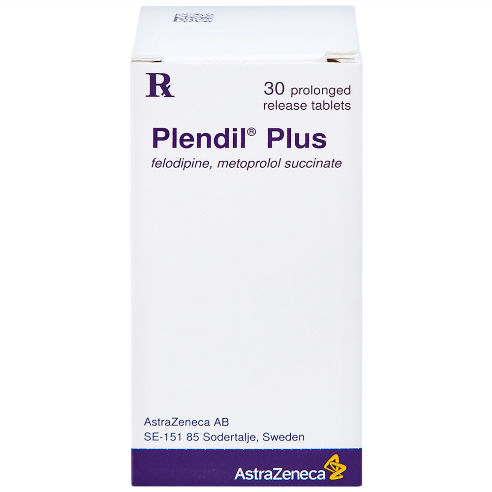 Hình ảnh Viên nén Plendil Plus AstraZeneca điều trị tăng huyết áp (30 viên)