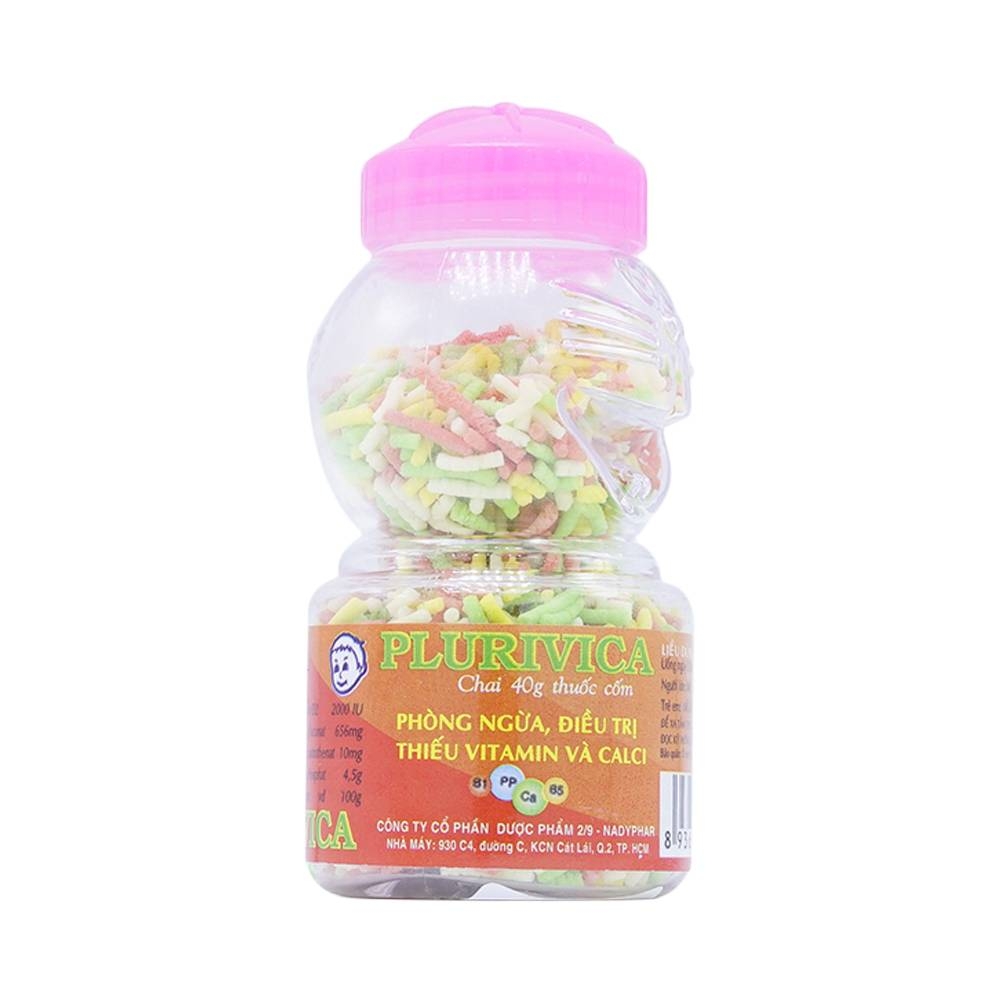 Hình ảnh Cốm Plurivica Nadyphar phòng ngừa và điều trị thiếu vitamin và calci (40g)