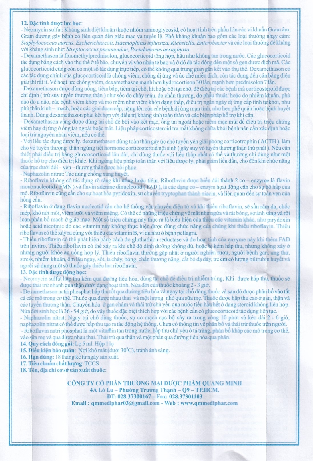 Hình ảnh Thuốc nhỏ mắt Polymax 5ml Medipharco dùng để kháng viêm, kháng dị ứng