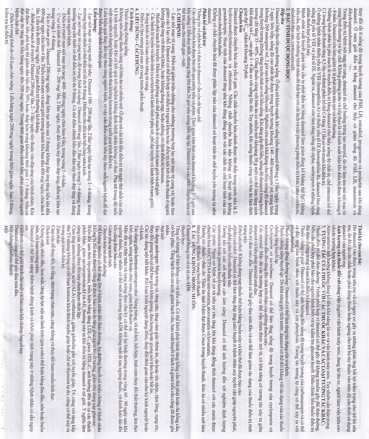 Hình ảnh Thuốc Puyol 200mg Davipharm điều trị lạc nội mạc tử cung (3 vỉ x 10 viên)