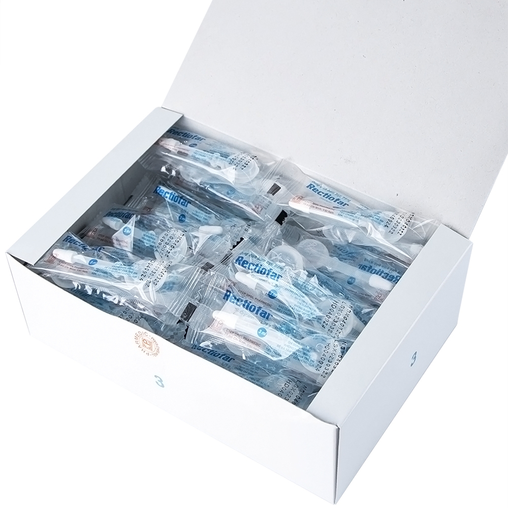 Hình ảnh Dung dịch Rectiofar Pharmedic điều trị táo bón (50 túi x 1 ống bơm 3ml)