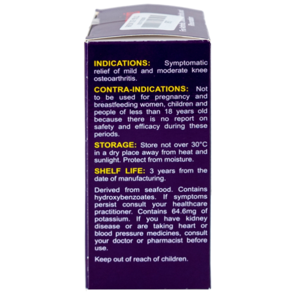 Hình ảnh Thuốc Reduze Aus Biopharm giảm viêm khớp gối nhẹ và trung bình (5 vỉ x 12 viên)