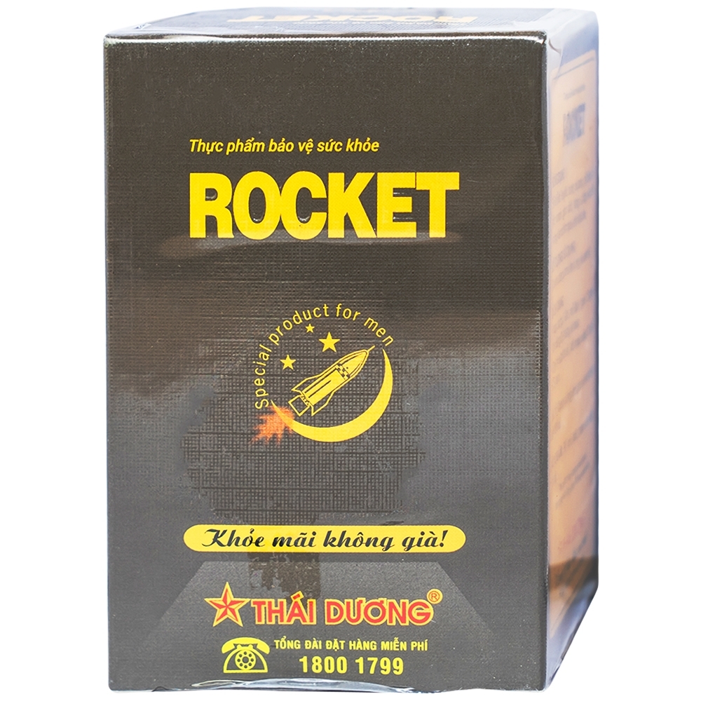 Hình ảnh Bột hòa tan Rocket Thái Dương giúp bổ khí huyết, bổ thận, tráng dương (10 gói)