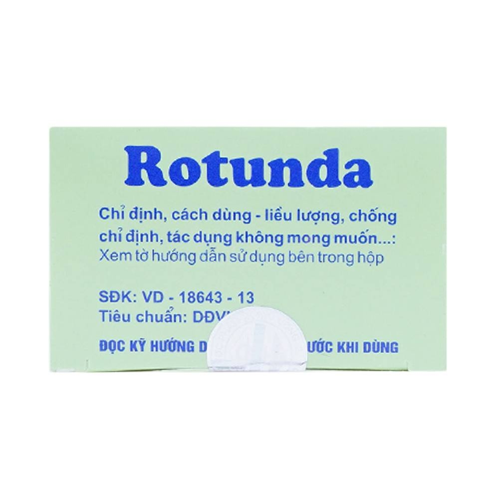 Hình ảnh Thuốc Rotunda 30mg Dopharma điều trị mất ngủ (10 vỉ x 10 viên)
