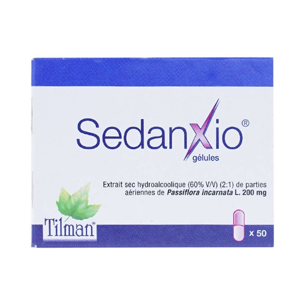 Hình ảnh Thuốc Sedanxio Tilman điều trị chứng lo âu, mất ngủ (5 vỉ x 10 viên)