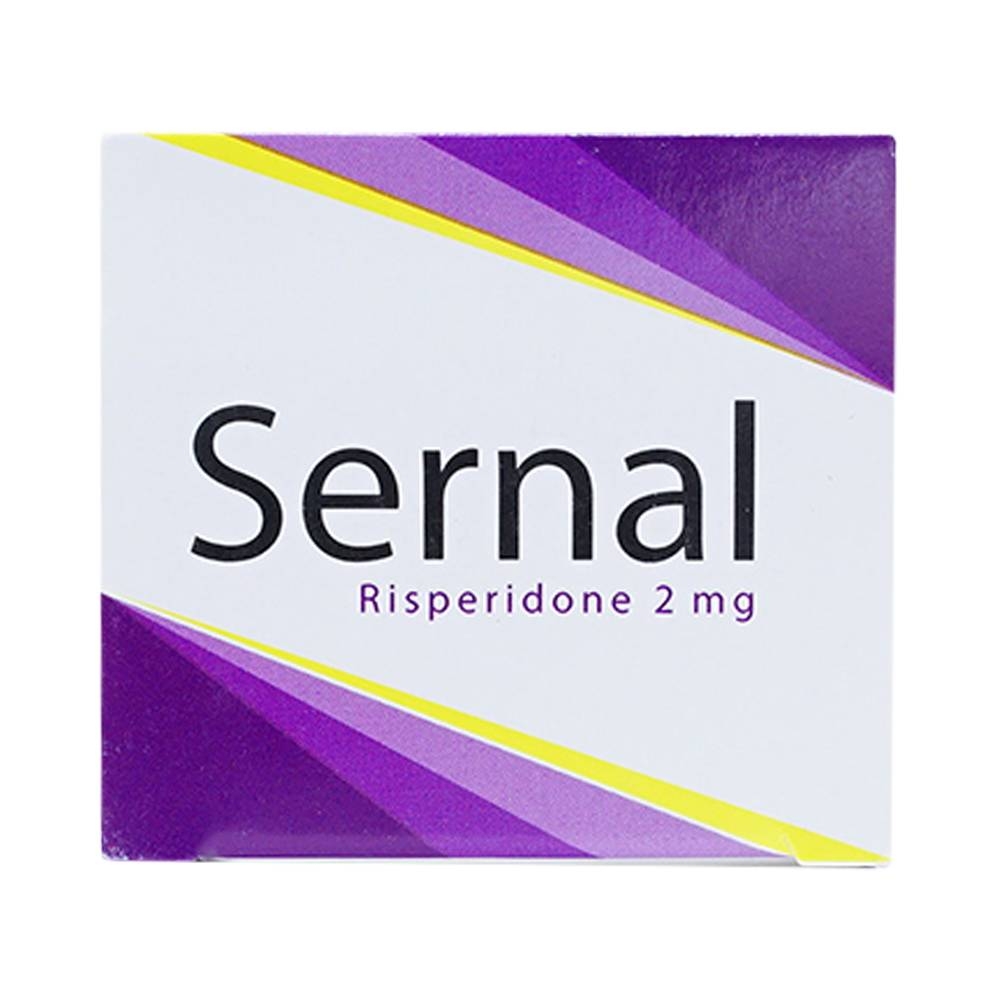 Hình ảnh Thuốc Sernal Davipharm điều trị bệnh loạn tâm thần cấp và mạn (10 vỉ x 10 viên)