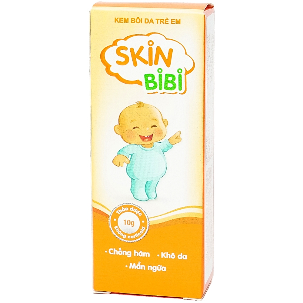 Hình ảnh Kem bôi da trẻ em Skin BiBi Nam Hà Pharma chống hăm, khô da, mẩn ngứa (10g)