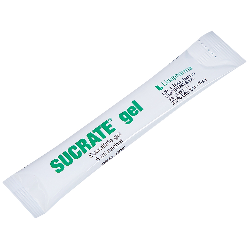 Hình ảnh Hỗn dịch Sucrate Gel Istituto Biochimico Italiano điều trị loét dạ dày - tá tràng (30 gói x 5ml)