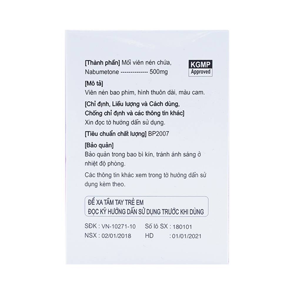 Hình ảnh Thuốc Suntab Tablet DongKoo điều trị triệu chứng viêm xương khớp (10 vỉ x 10 viên)