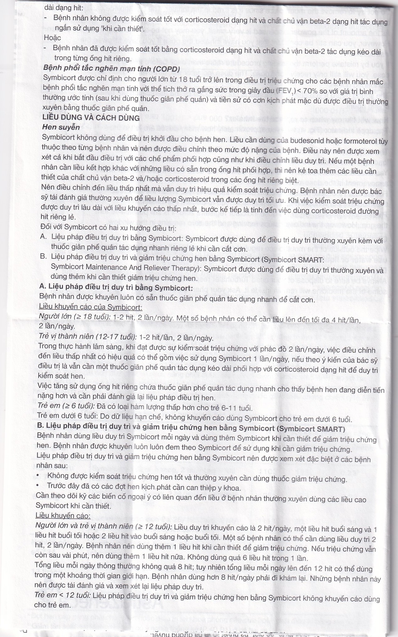 Hình ảnh Thuốc bột để hít Symbicort AstraZeneca điều trị hen suyễn (60 liều)
