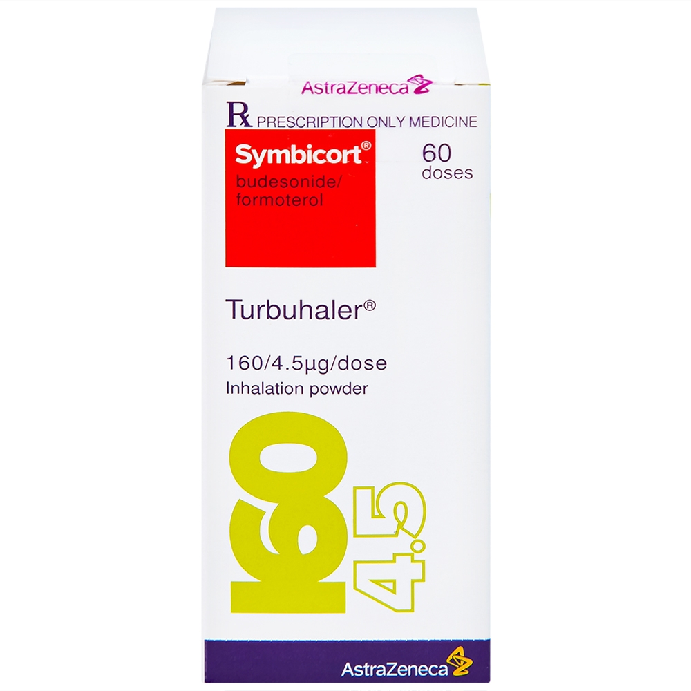 Hình ảnh Thuốc bột để hít Symbicort AstraZeneca điều trị hen suyễn (60 liều)