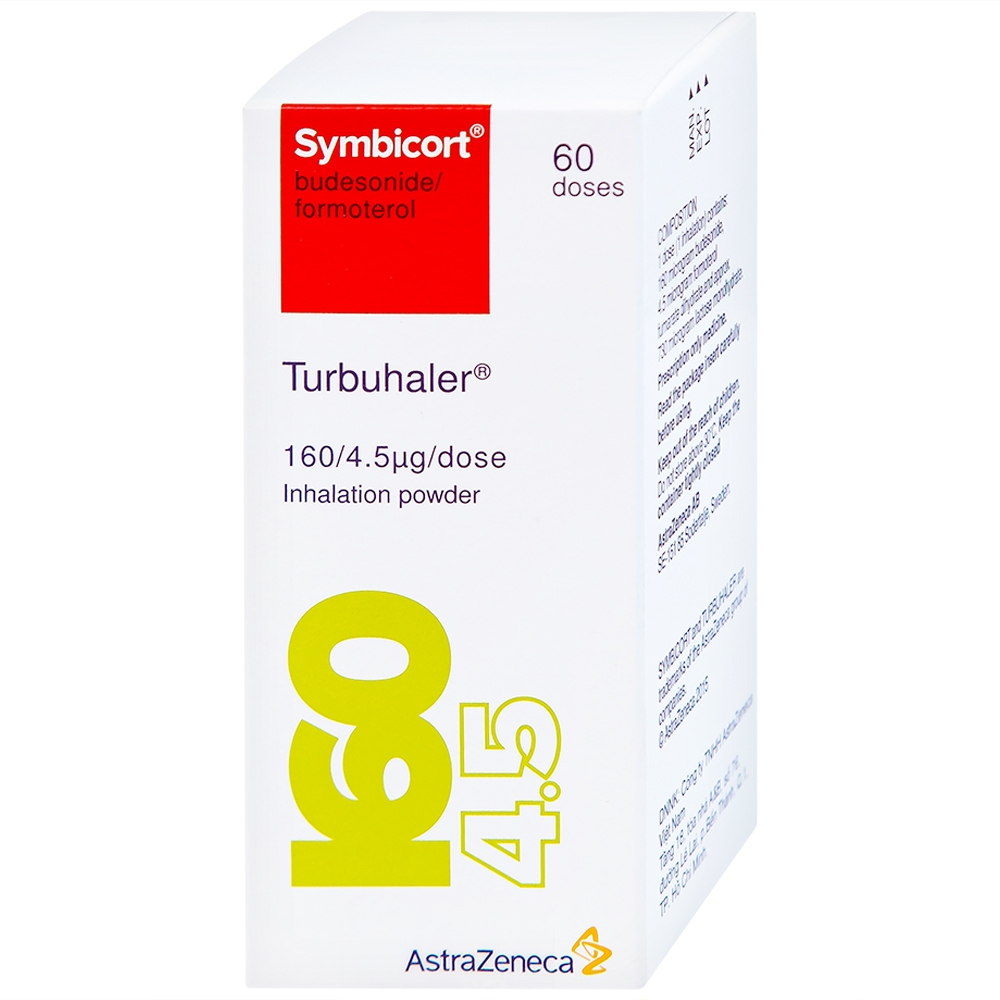 Hình ảnh Thuốc bột để hít Symbicort AstraZeneca điều trị hen suyễn (60 liều)
