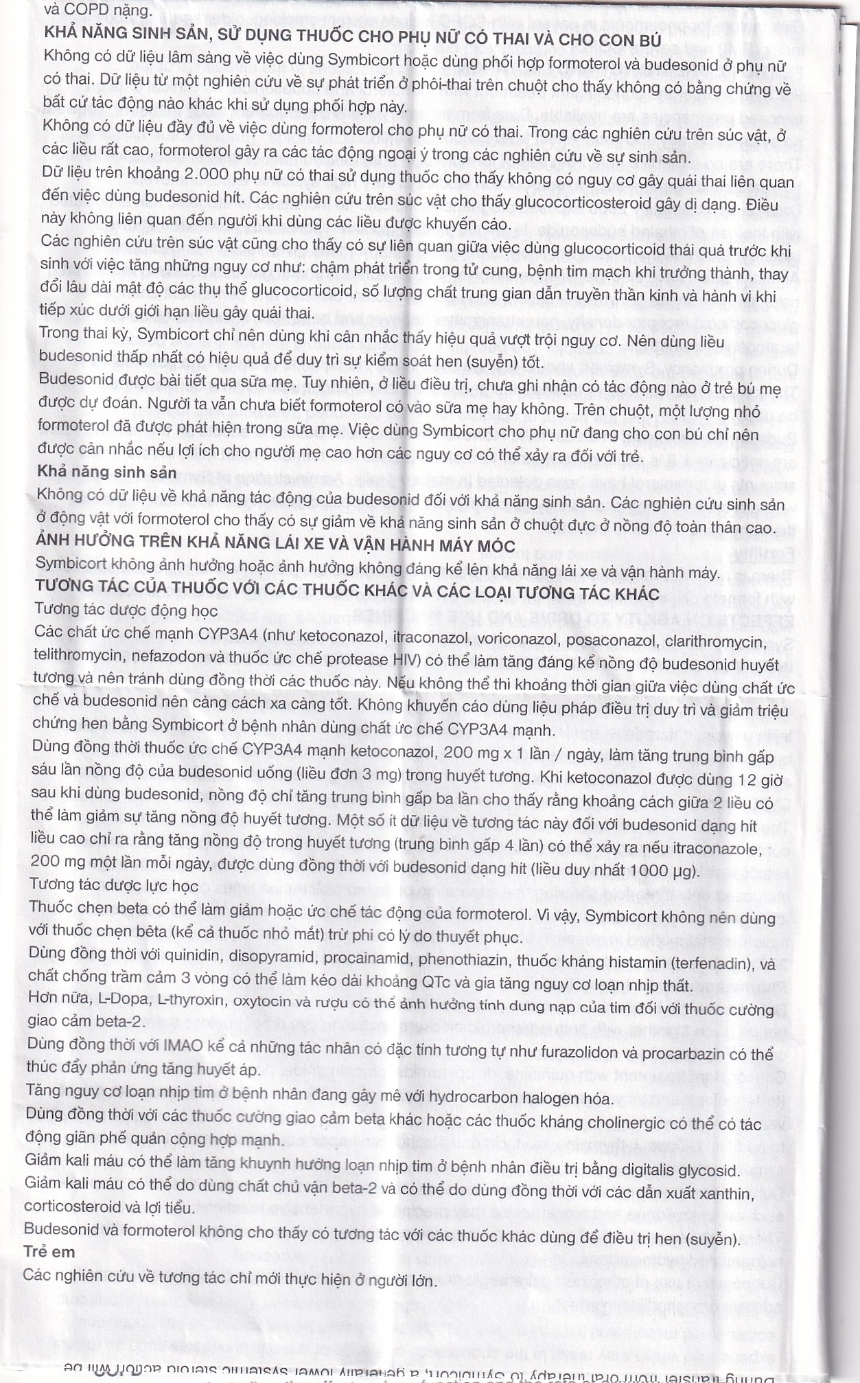 Hình ảnh Thuốc bột để hít Symbicort AstraZeneca điều trị hen suyễn (60 liều)