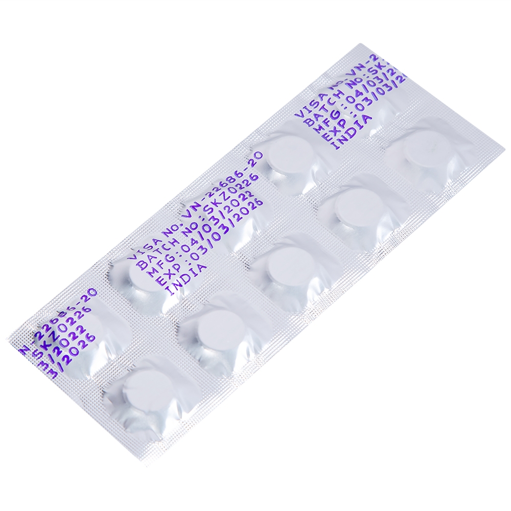 Hình ảnh Thuốc Syndopa 275 Sun Pharma điều trị triệu chứng bệnh Parkinson (5 vỉ x 10 viên)