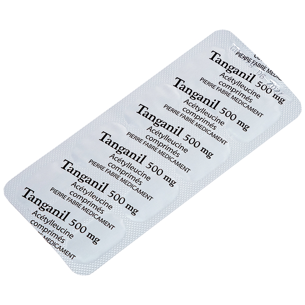 Hình ảnh Thuốc Tanganil 500mg Pierre Fabre điều trị cơn chóng mặt (3 vỉ x 10 viên)