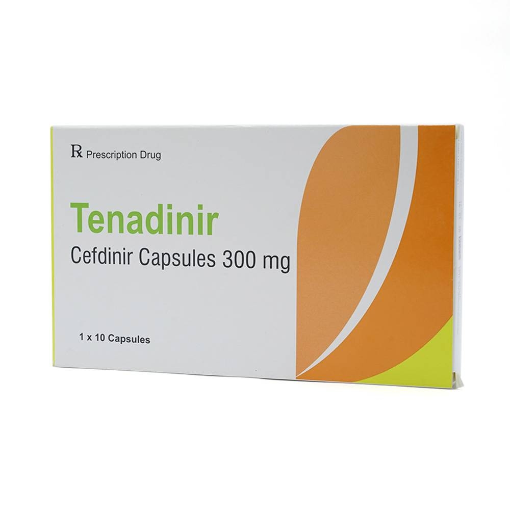 Hình ảnh Thuốc Tenadinir Maxim điều trị nhiễm khuẩn nhẹ và vừa (1 vỉ x 10 viên)