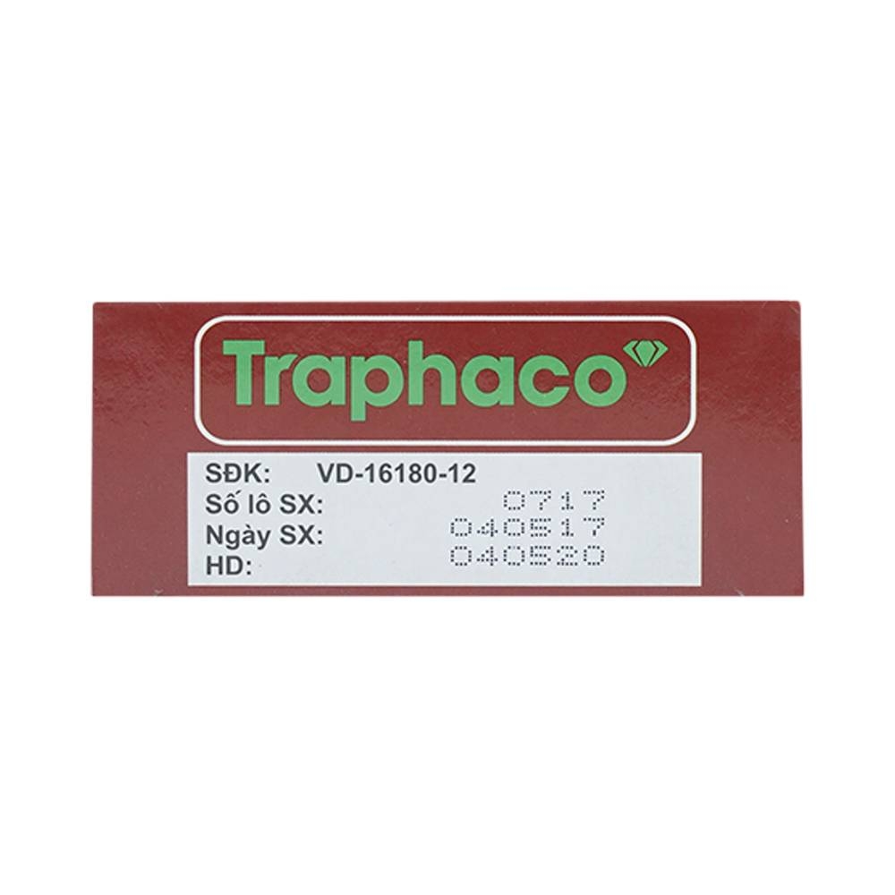 Hình ảnh Thuốc Thập Toàn Đại Bổ Traphaco bổ khí huyết điều trị các chứng khí huyết hư, đánh trống ngực (1 vỉ x 10 viên)