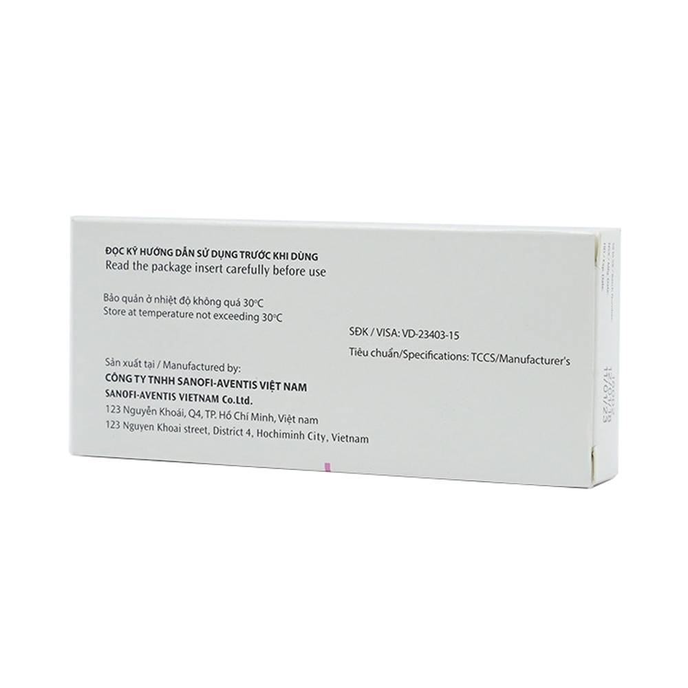 Hình ảnh Thuốc Theralene Sanofi hỗ trợ điều trị các triệu chứng viêm mũi dị ứng, mày đay (40 viên)