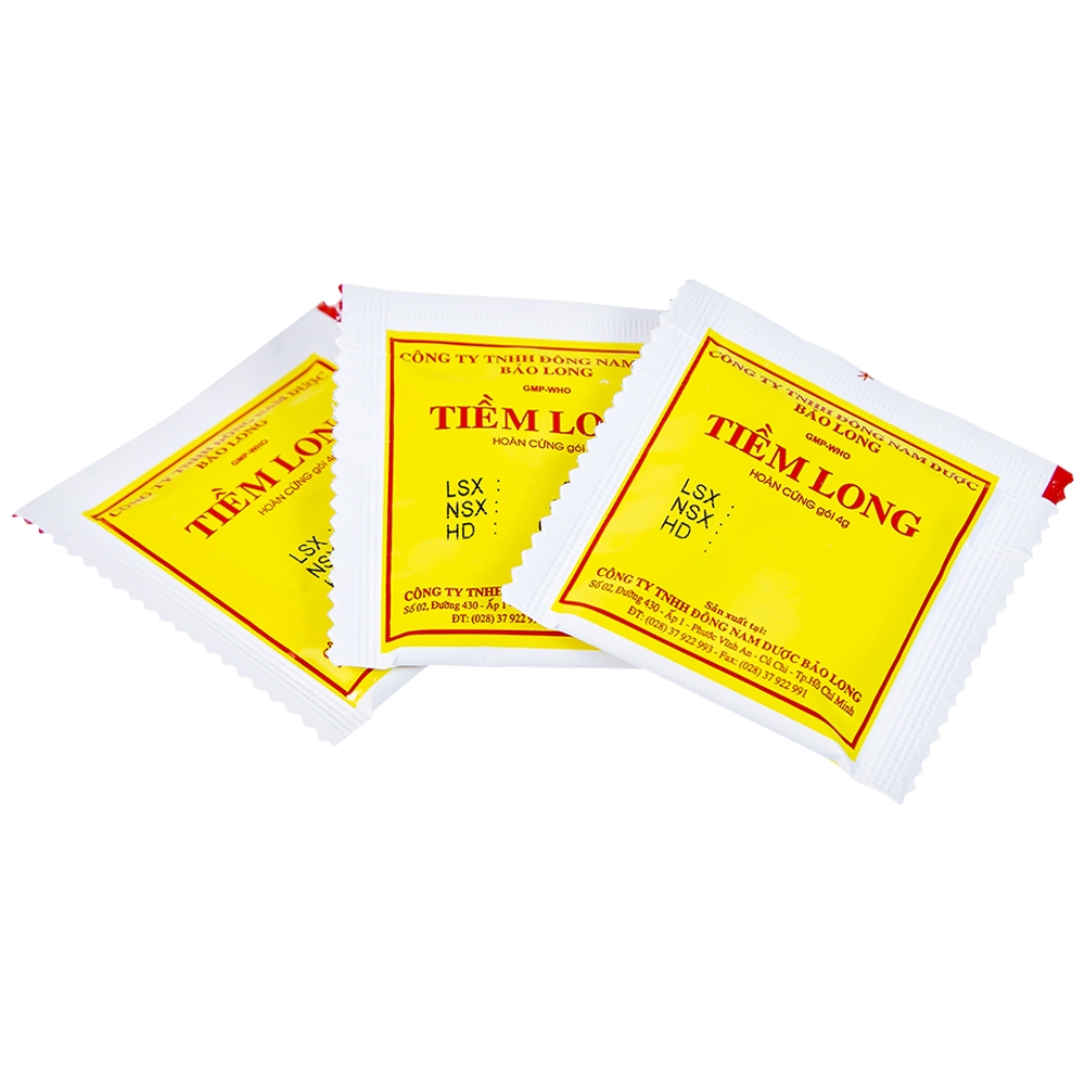 Hình ảnh Thuốc Tiềm Long Bảo Long điều trị viêm đại tràng, loét hành tá tràng (10 gói x 4g)