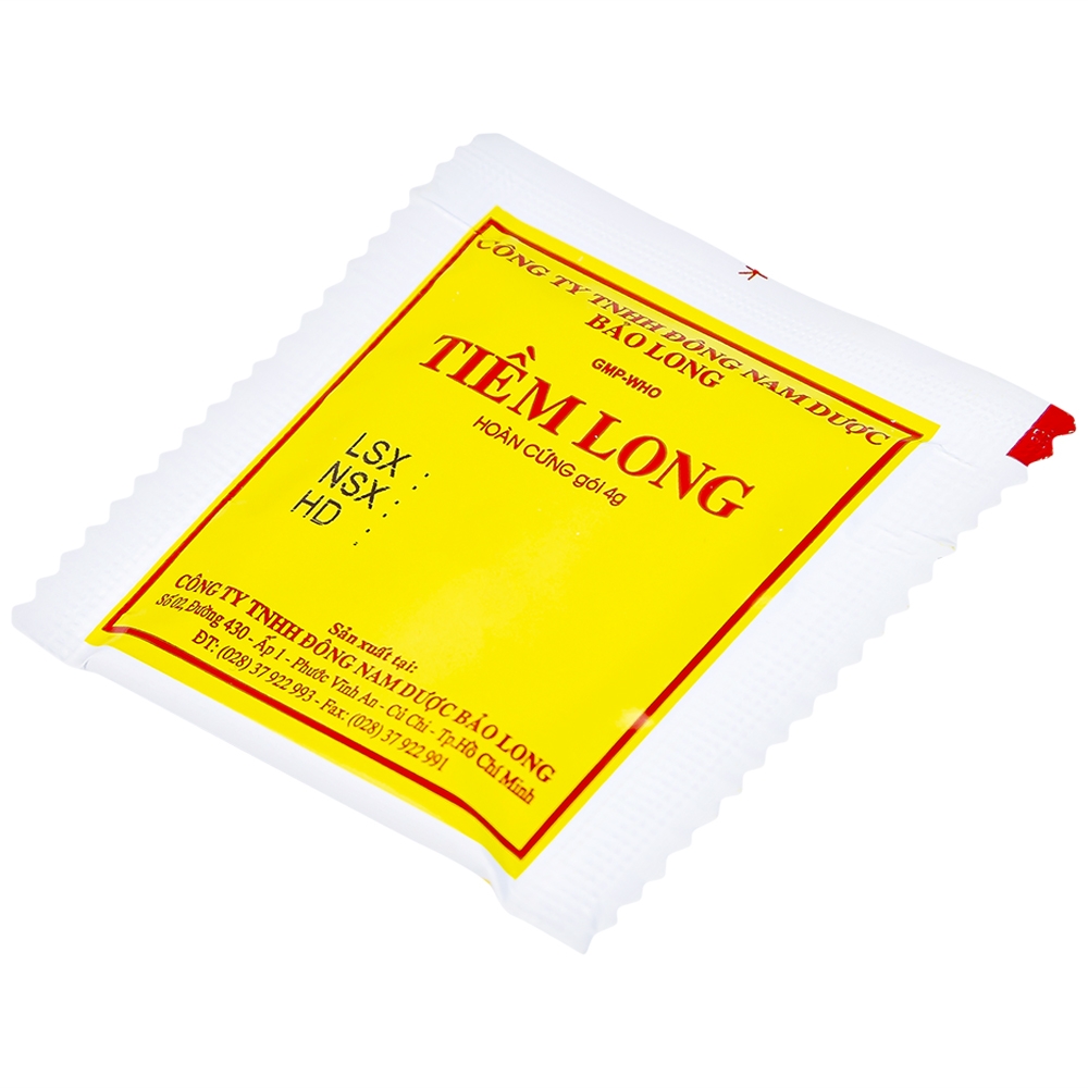 Hình ảnh Thuốc Tiềm Long Bảo Long điều trị viêm đại tràng, loét hành tá tràng (10 gói x 4g)