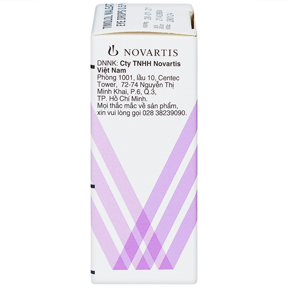 Hình ảnh Dung dịch nhỏ mắt Timolol Maleate Eye Drops 0.5% Alcon điều trị tăng nhãn áp (5ml)