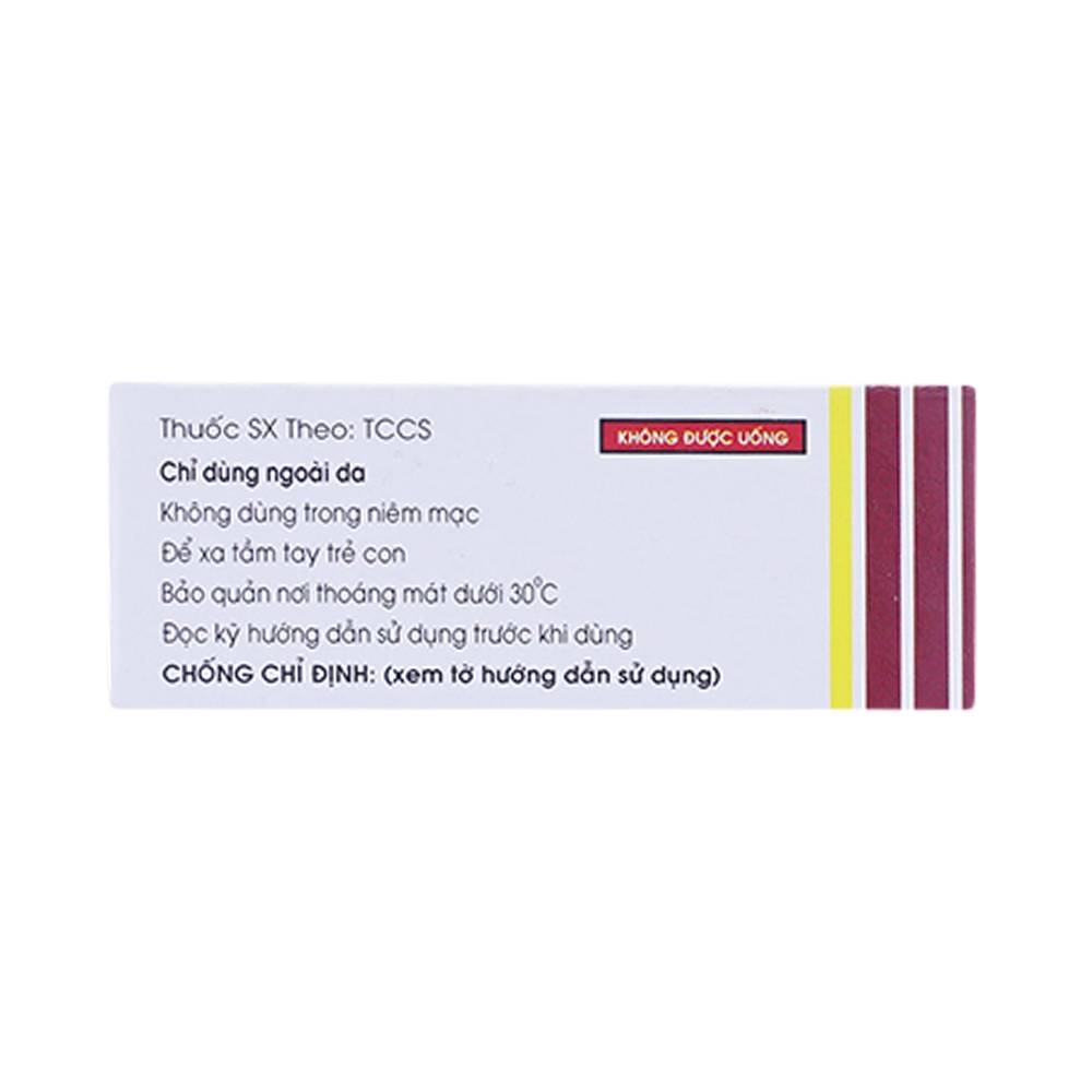 Hình ảnh Kem bôi ngoài da Tinecol Deltapharm điều trị lác, lang ben (6g)