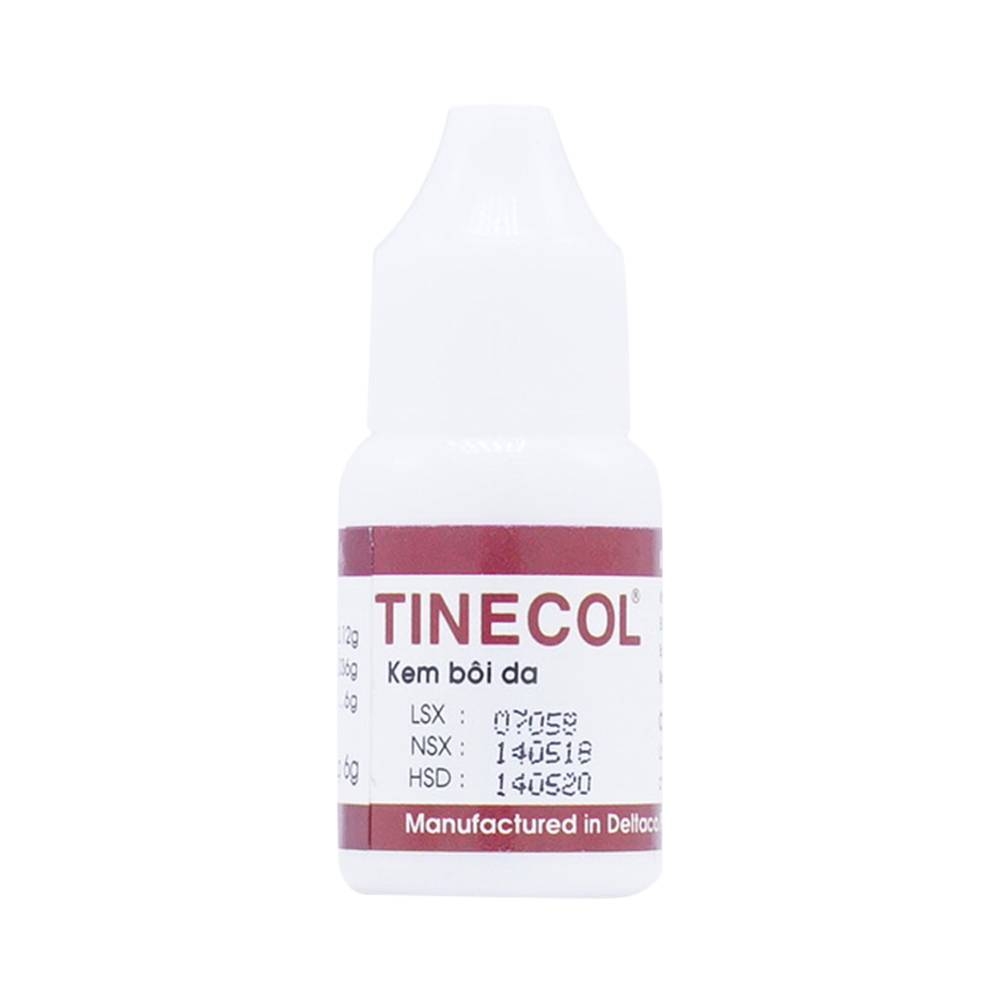 Hình ảnh Kem bôi ngoài da Tinecol Deltapharm điều trị lác, lang ben (6g)