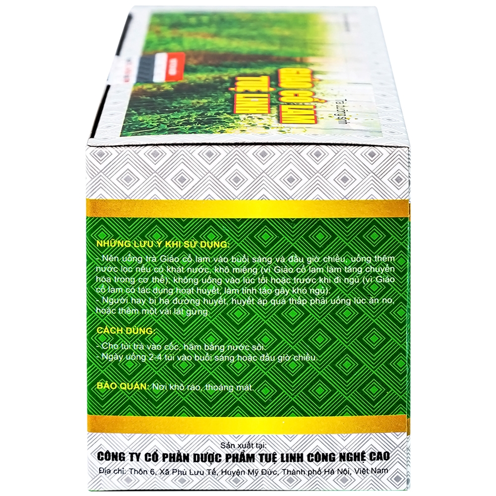 Hình ảnh Trà túi lọc Giảo Cổ Lam Tuệ Linh (2g x 25 túi)