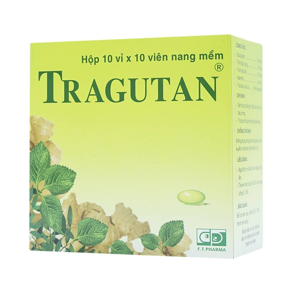 Hình ảnh Thuốc Tragutan Dược 3/2 sát trùng đường hô hấp, dịu cơn đau họng (10 vỉ x 10 viên)