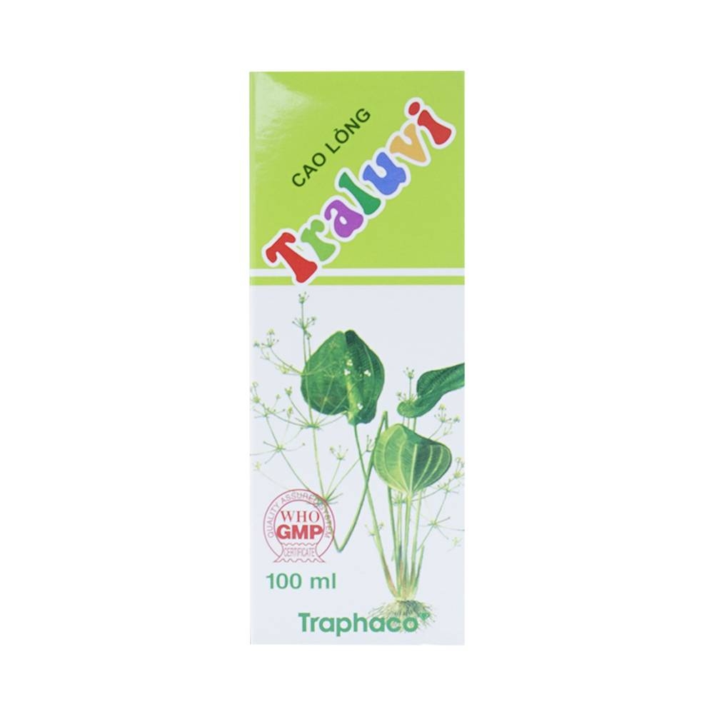 Hình ảnh Cao Lỏng Traluvi Traphaco điều trị biếng ăn, ra mồ hôi trộm (100ml)
