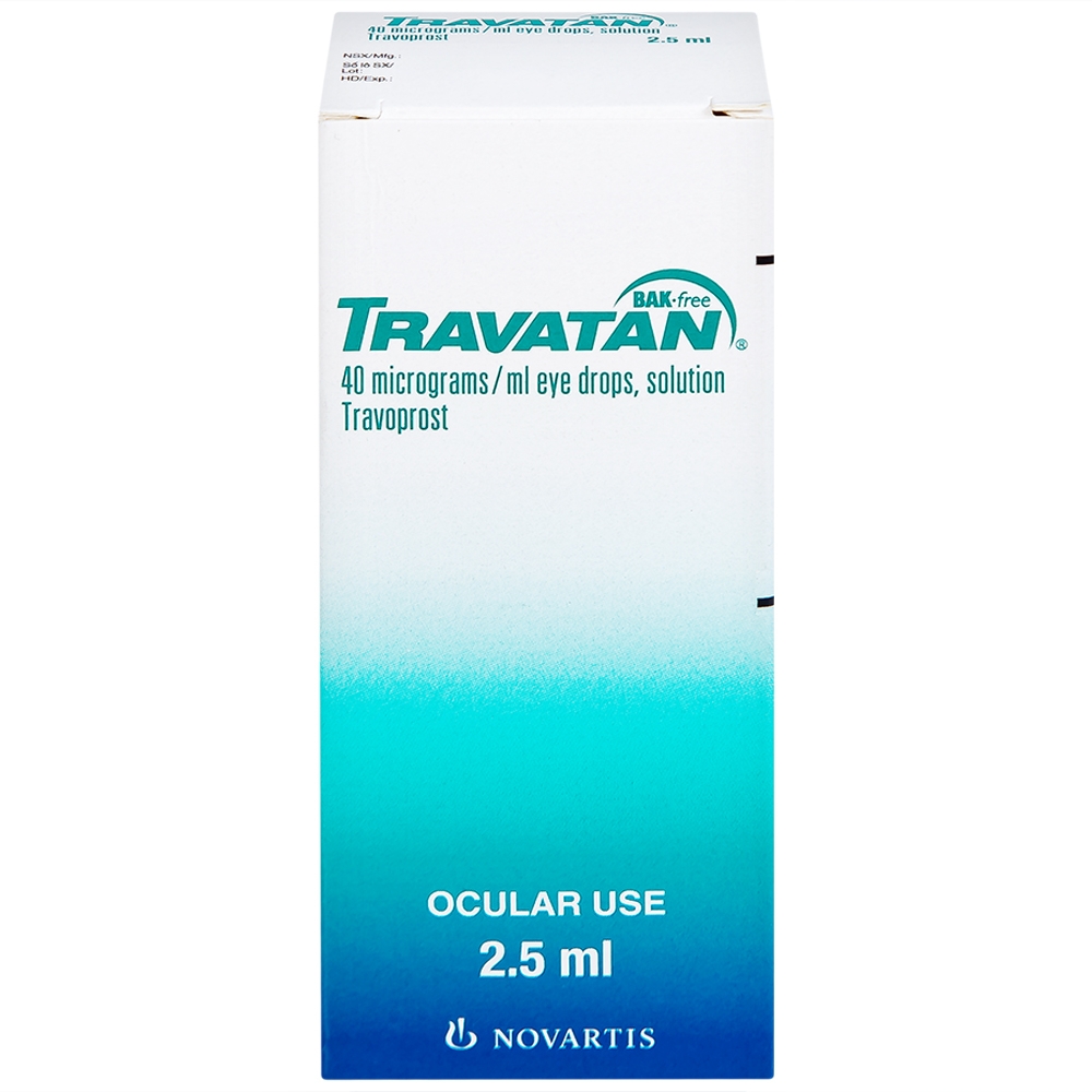 Hình ảnh Thuốc nhỏ mắt Travatan Novartis làm giãn nhãn áp (2,5ml)