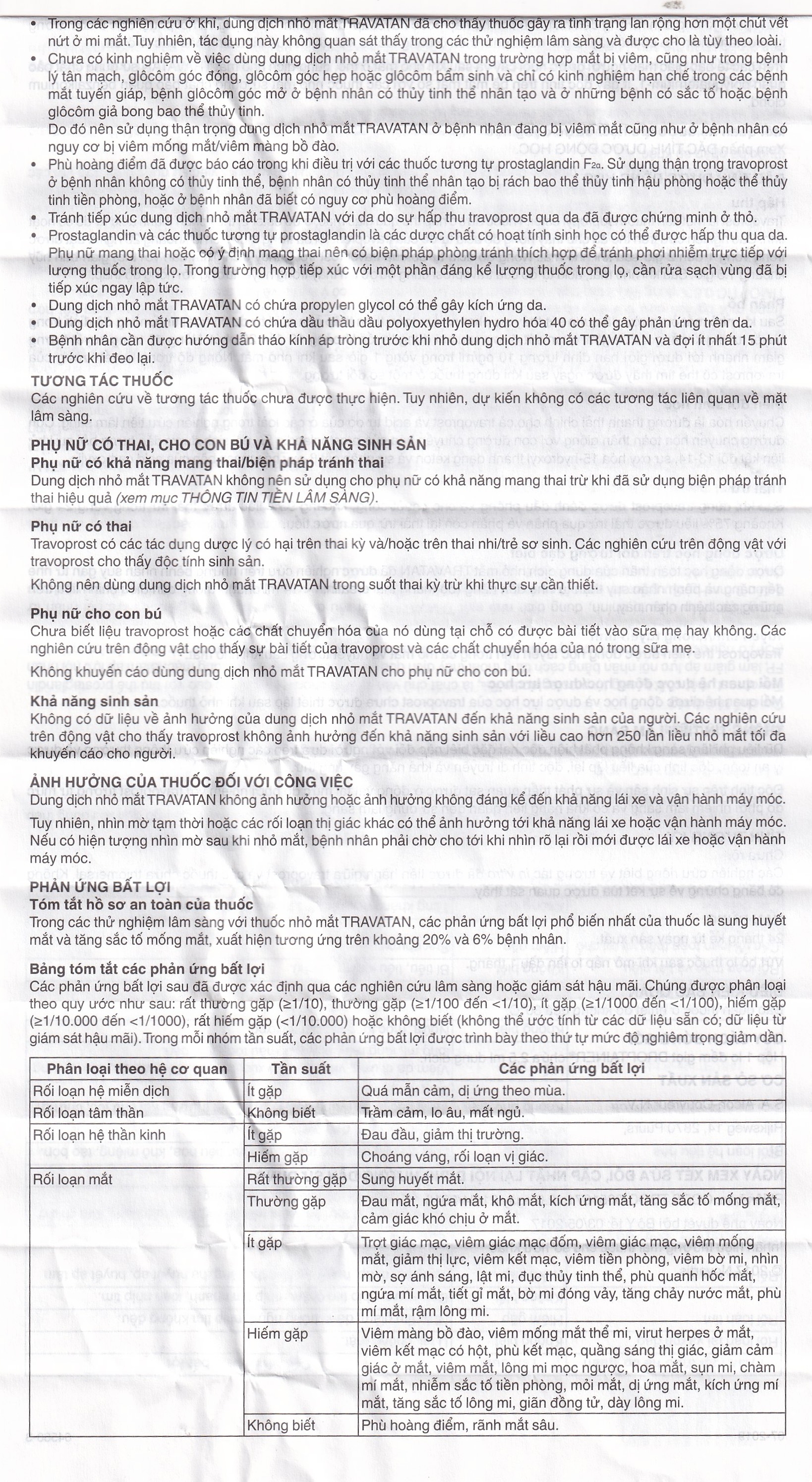 Hình ảnh Thuốc nhỏ mắt Travatan Novartis làm giãn nhãn áp (2,5ml)