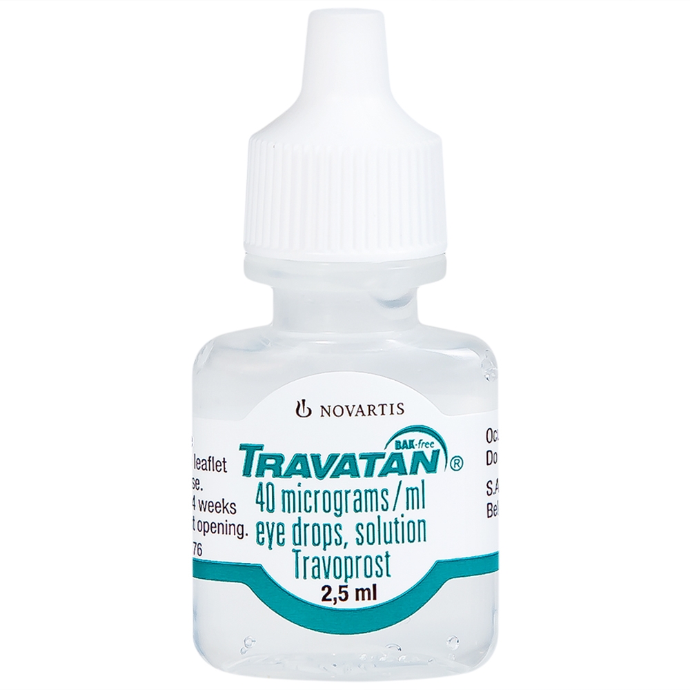 Hình ảnh Thuốc nhỏ mắt Travatan Novartis làm giãn nhãn áp (2,5ml)