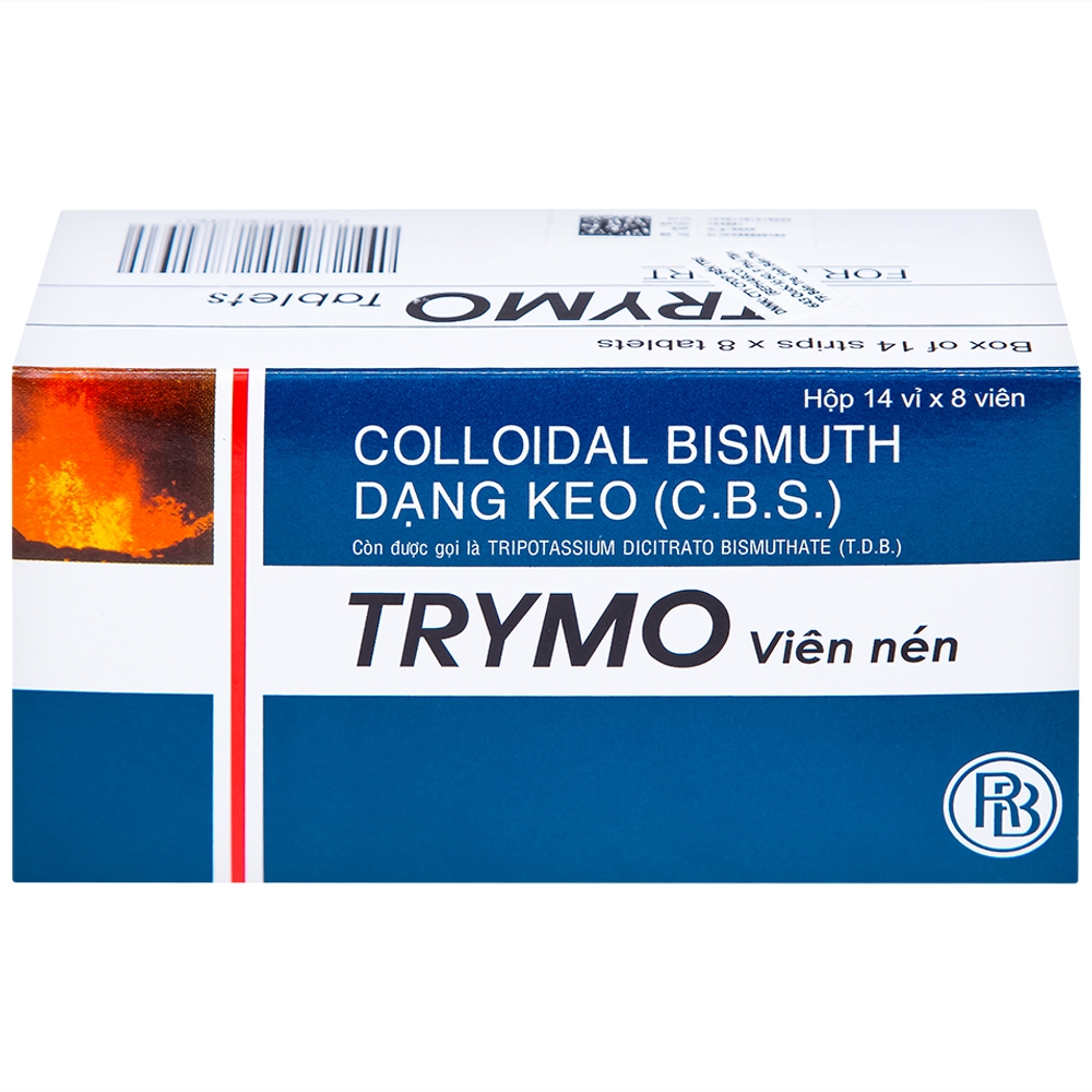 Hình ảnh Thuốc Trymo Raptakos điều trị điều trị loét tá tràng, viêm dạ dày (14 vỉ x 8 viên)