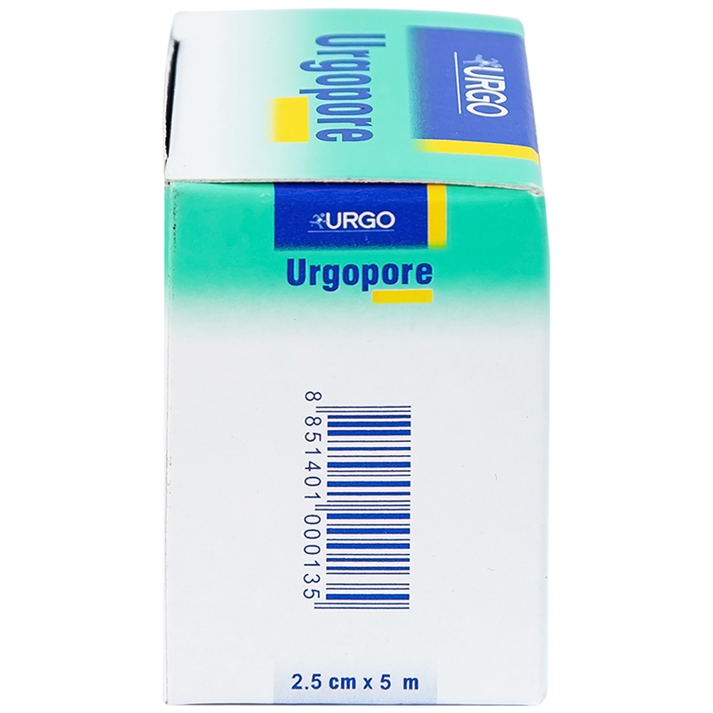 Hình ảnh Băng keo giấy y tế Urgopore size 2.5cm x 5m thông thoáng cho da nhạy cảm, giúp kềm giữ nhanh, chắc chắn