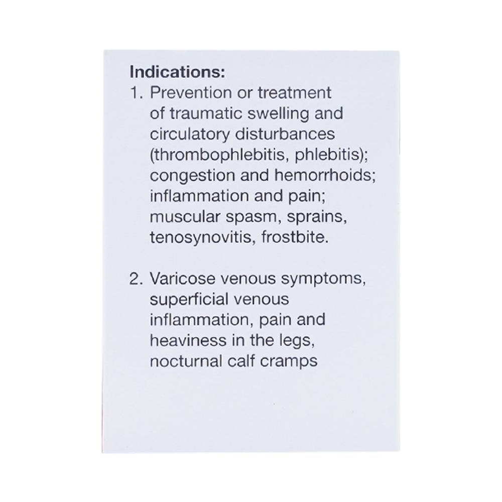 Hình ảnh Thuốc Venosan Retard 263.2mg Dr. Willmar Schwabe điều trị viêm tĩnh mạch huyết khối (10 vỉ x 10 viên)