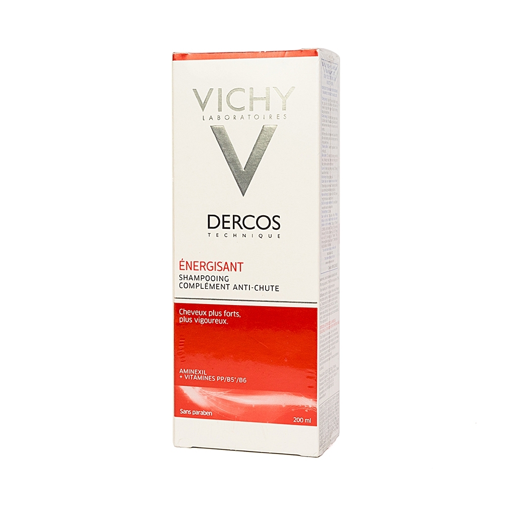 Hình ảnh Dầu gội ngăn ngừa và giảm rụng tóc Vichy Dercos Energising (200ml) 