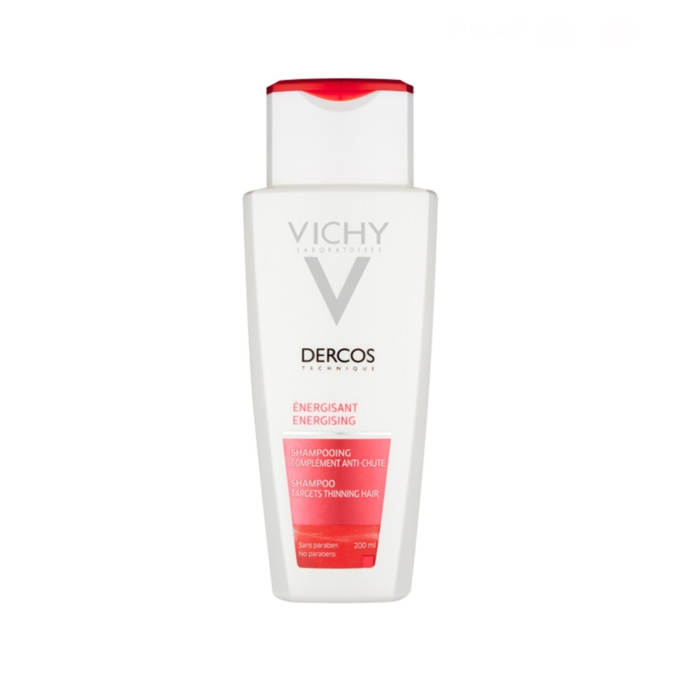 Hình ảnh Dầu gội ngăn ngừa và giảm rụng tóc Vichy Dercos Energising (200ml) 
