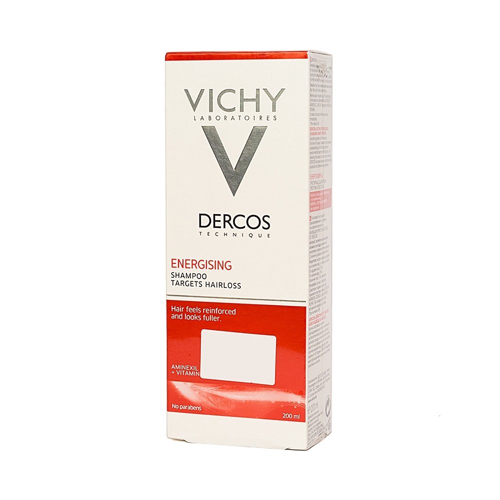 Hình ảnh Dầu gội ngăn ngừa và giảm rụng tóc Vichy Dercos Energising (200ml) 