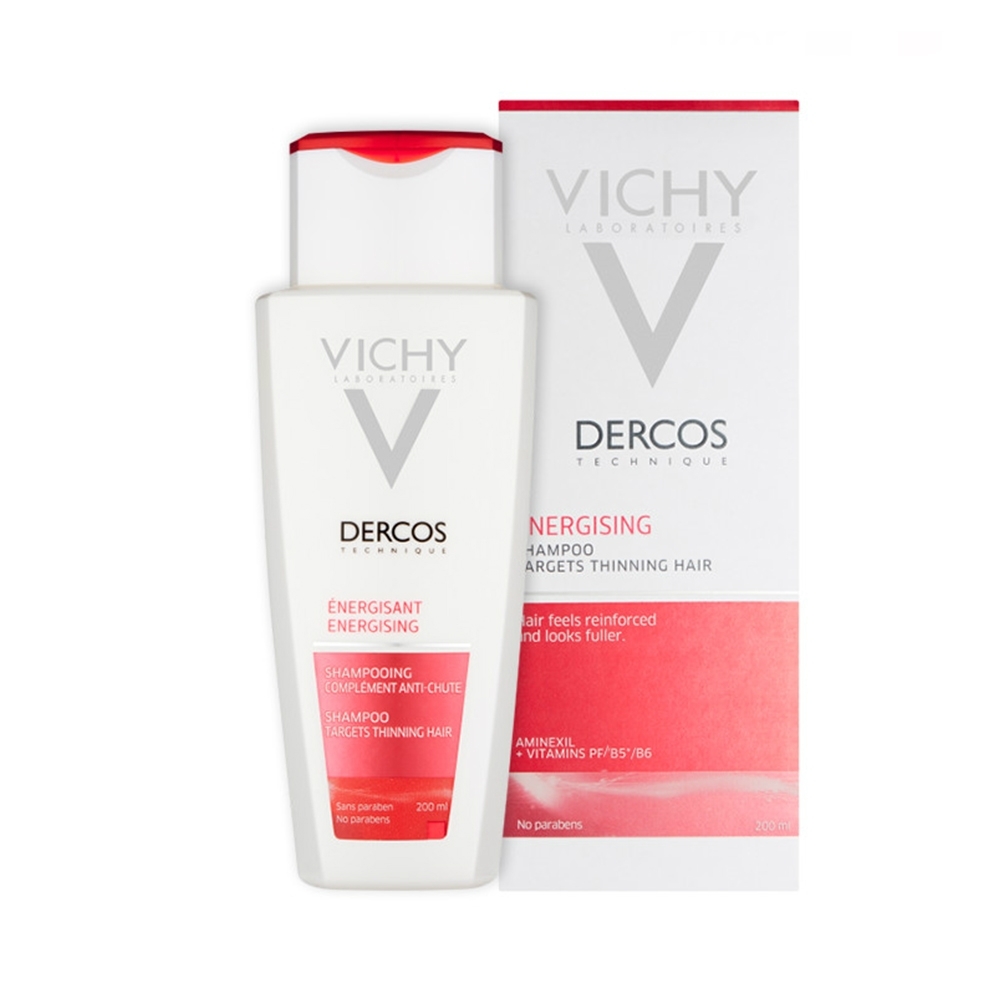 Hình ảnh Dầu gội ngăn ngừa và giảm rụng tóc Vichy Dercos Energising (200ml) 