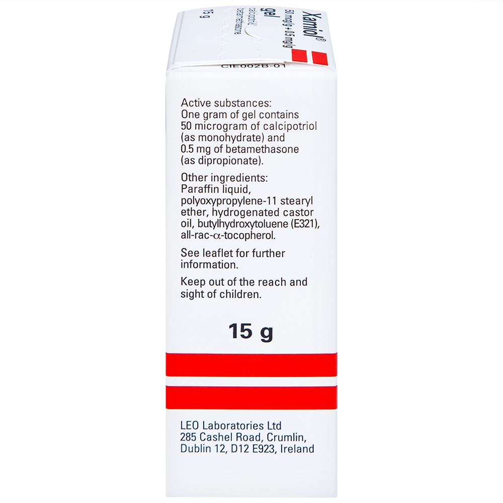Hình ảnh Gel Xamiol LEO điều trị tại chỗ bệnh vẩy nến da đầu (15g)