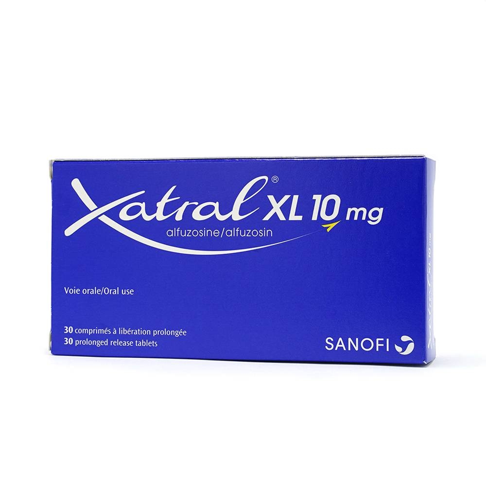 Hình ảnh Thuốc Xatral XL 10mg điều trị triệu chứng chức năng của phì đại (1 vỉ x 30 viên) 