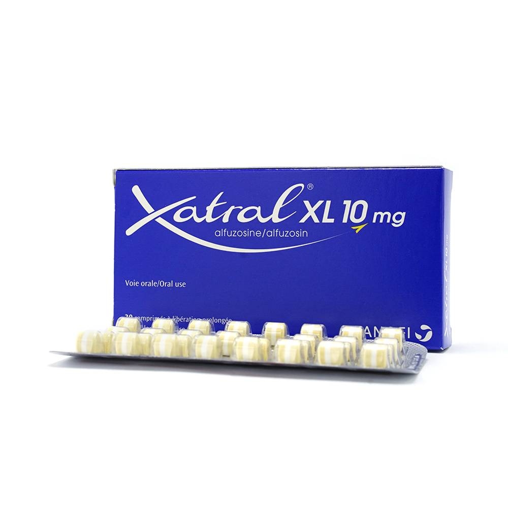 Hình ảnh Thuốc Xatral XL 10mg điều trị triệu chứng chức năng của phì đại (1 vỉ x 30 viên) 