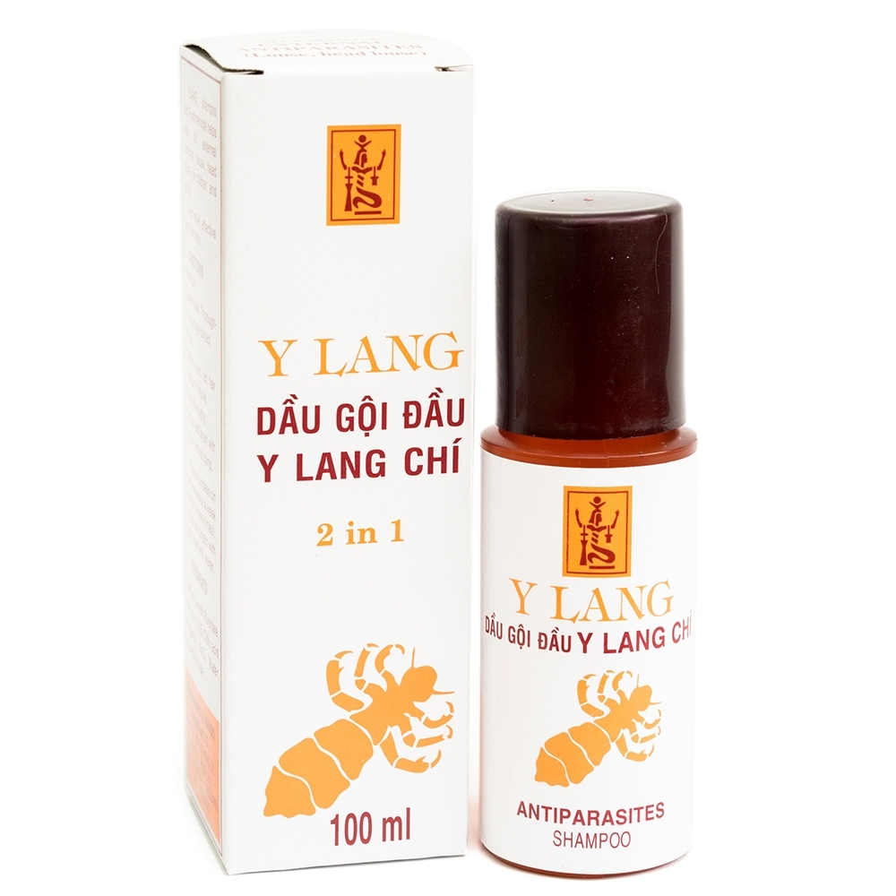 Hình ảnh Dầu gội đầu Y Lang Chí làm sạch các ký sinh trùng ngoài da (100ml)
